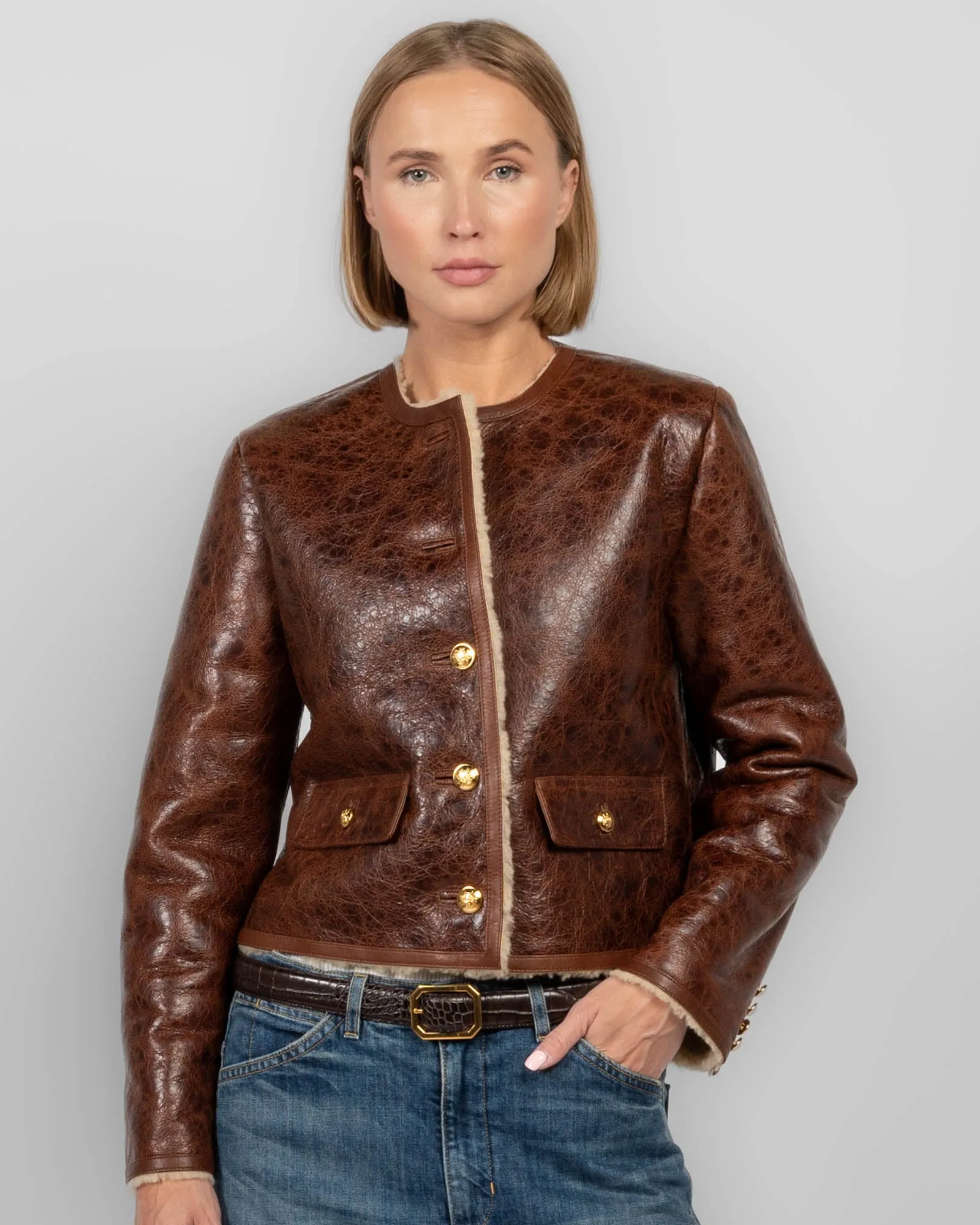 Zanie Shearling Coat sold by TNT Fashion