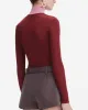 Long Sleeve Contrast Top sold by TNT Fashion