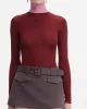 Long Sleeve Contrast Top sold by TNT Fashion
