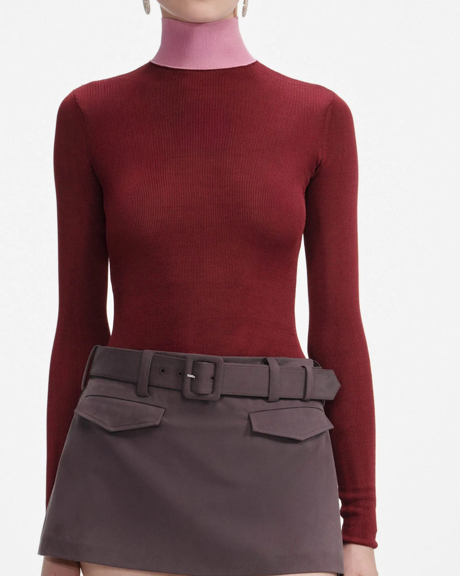 Long Sleeve Contrast Top sold by TNT Fashion product image thumbnail 5