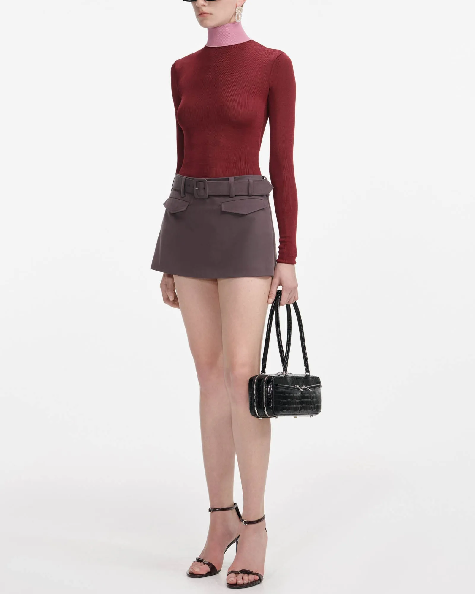 Long Sleeve Contrast Top sold by TNT Fashion product image thumbnail 4