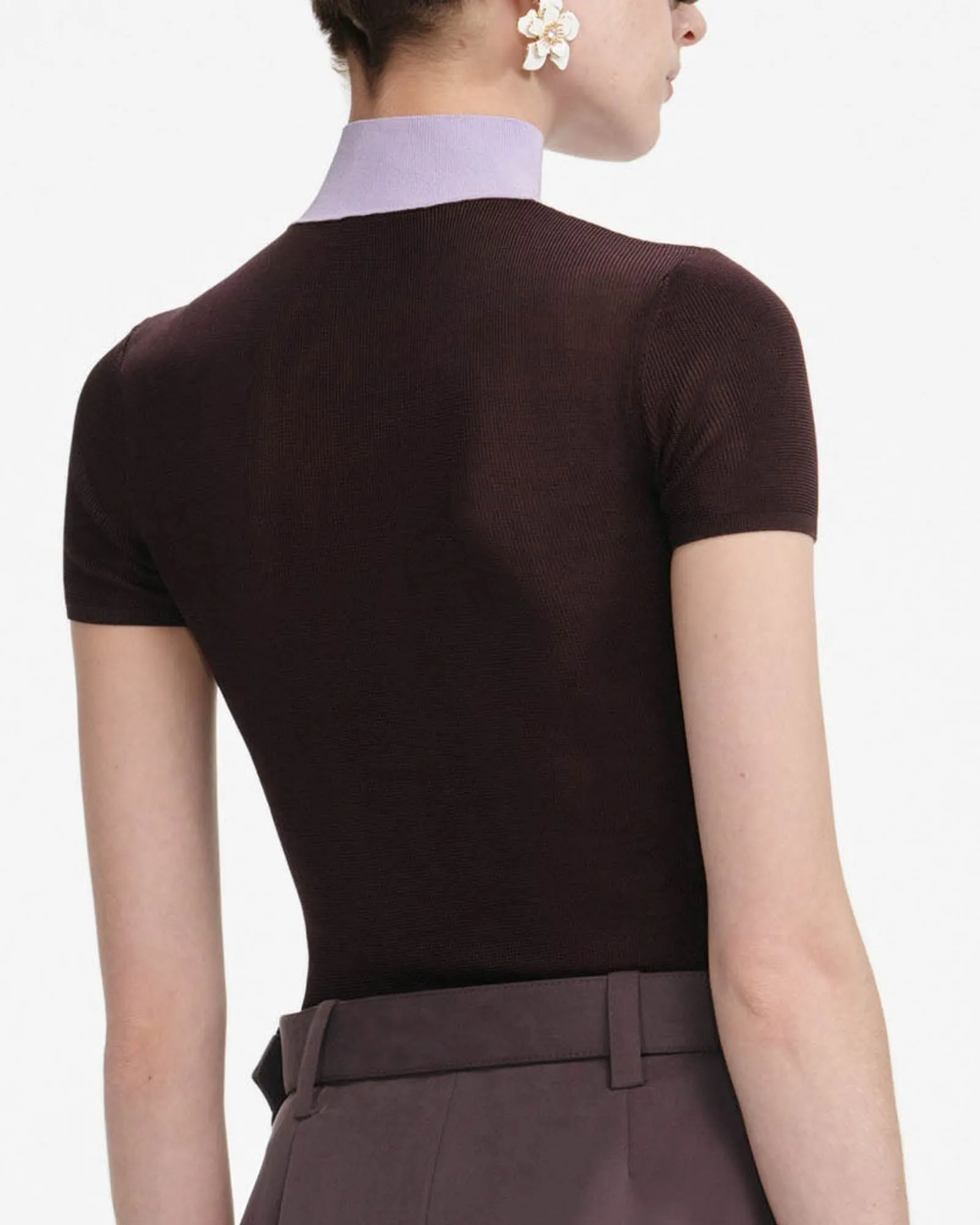 Short Sleeve Knit Top sold by TNT Fashion product image thumbnail 3