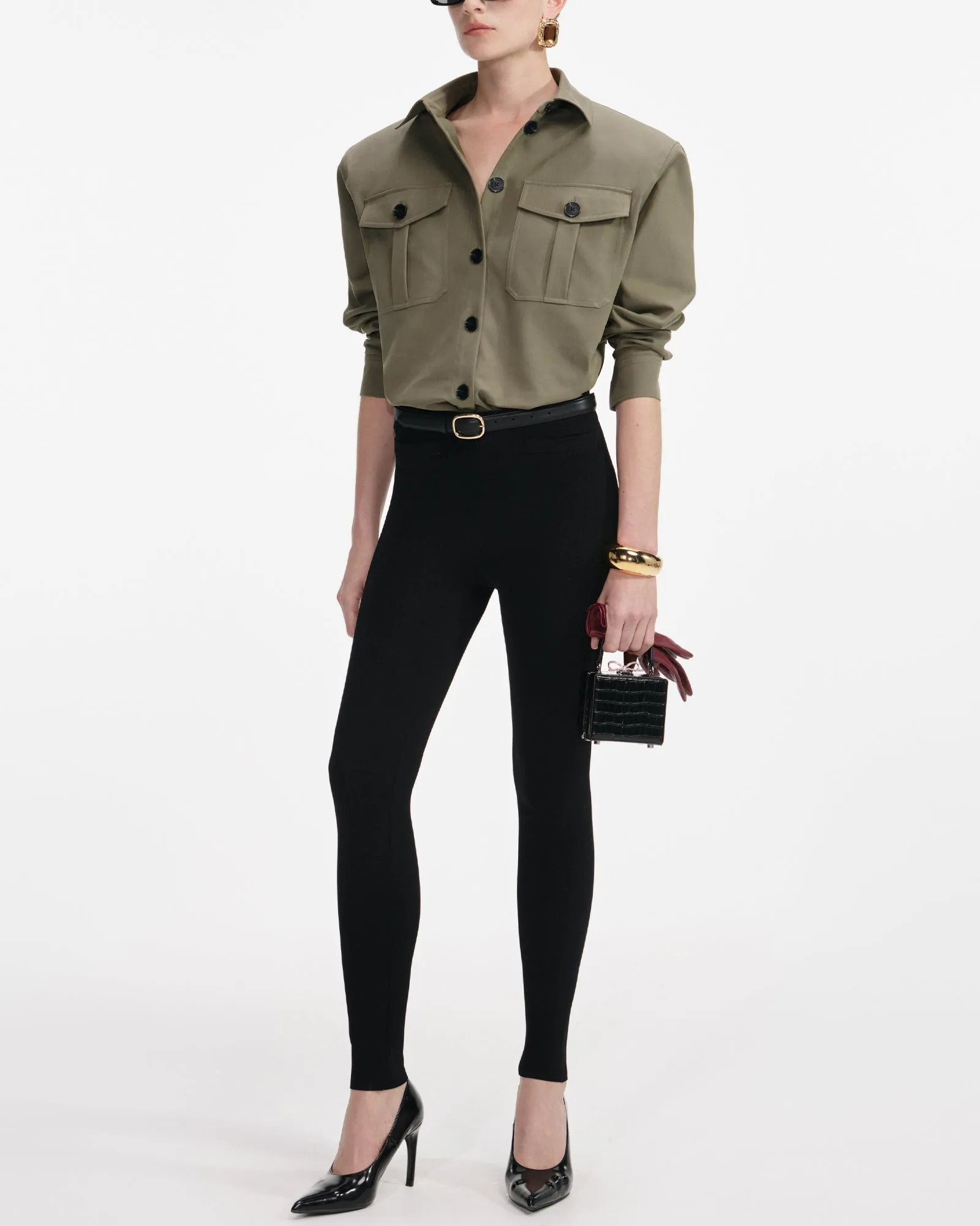 Belt Leggings sold by TNT Fashion product image thumbnail 4