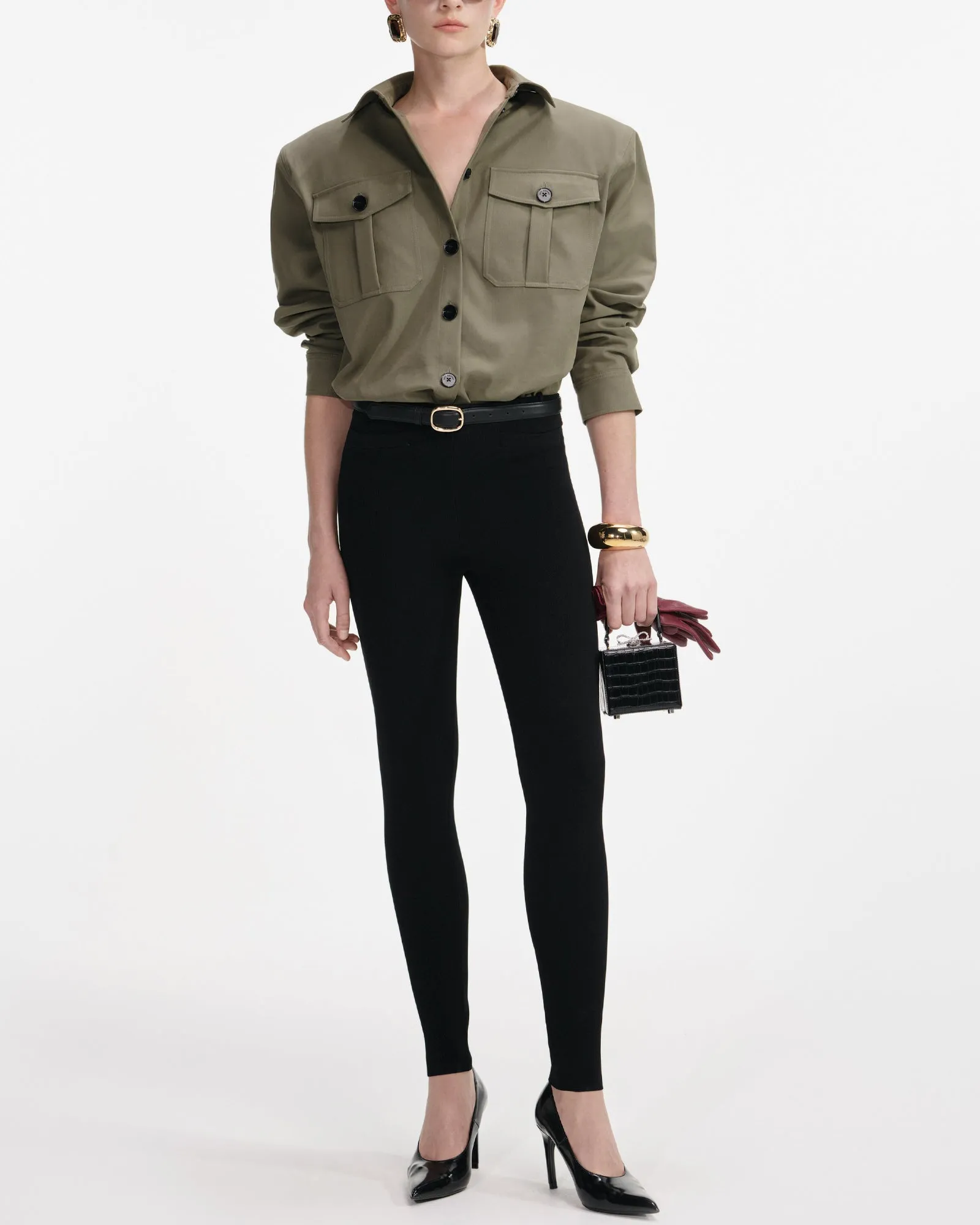 Belt Leggings sold by TNT Fashion product image thumbnail 2