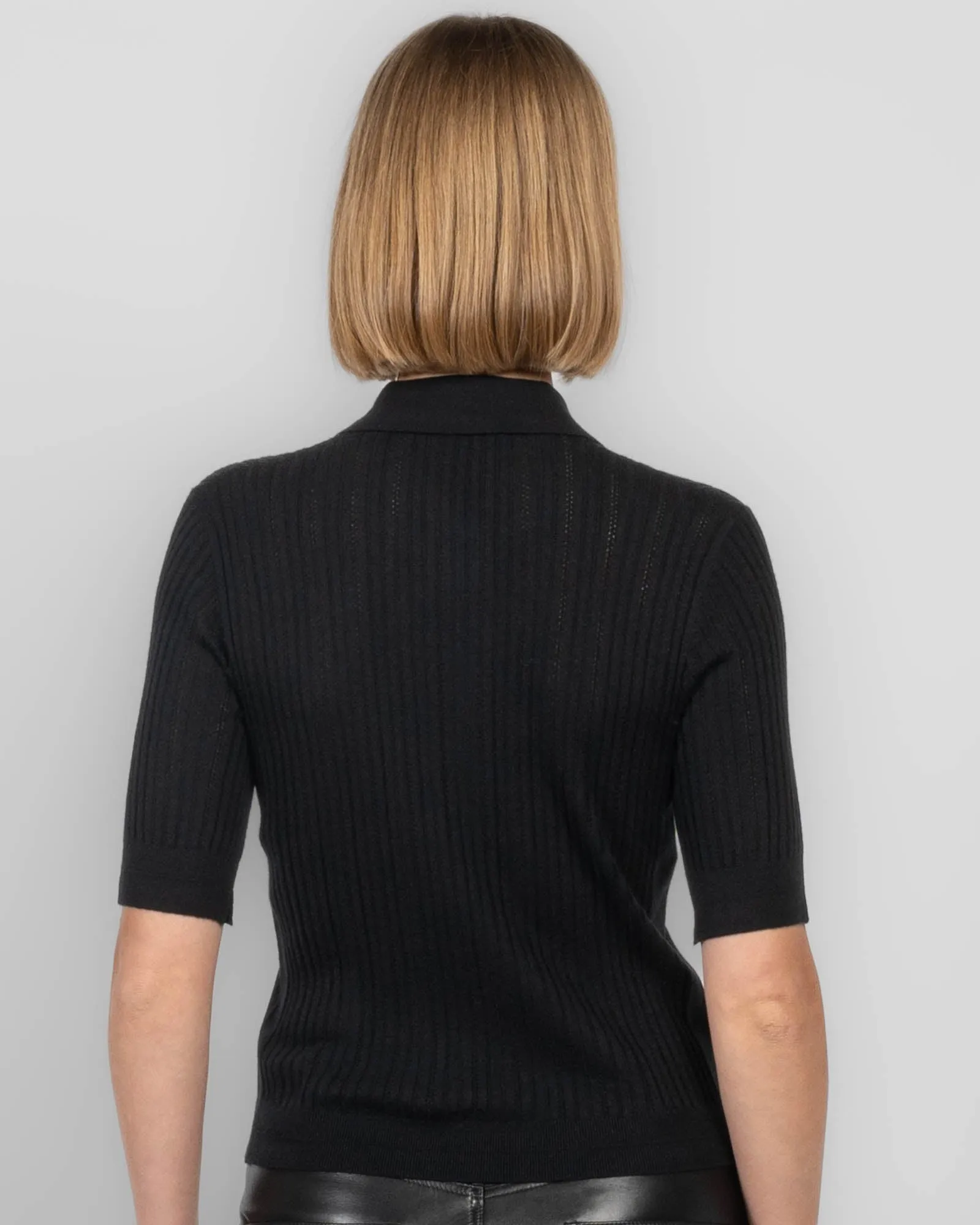 Shrunken V-Neck Polo sold by TNT Fashion product image thumbnail 3
