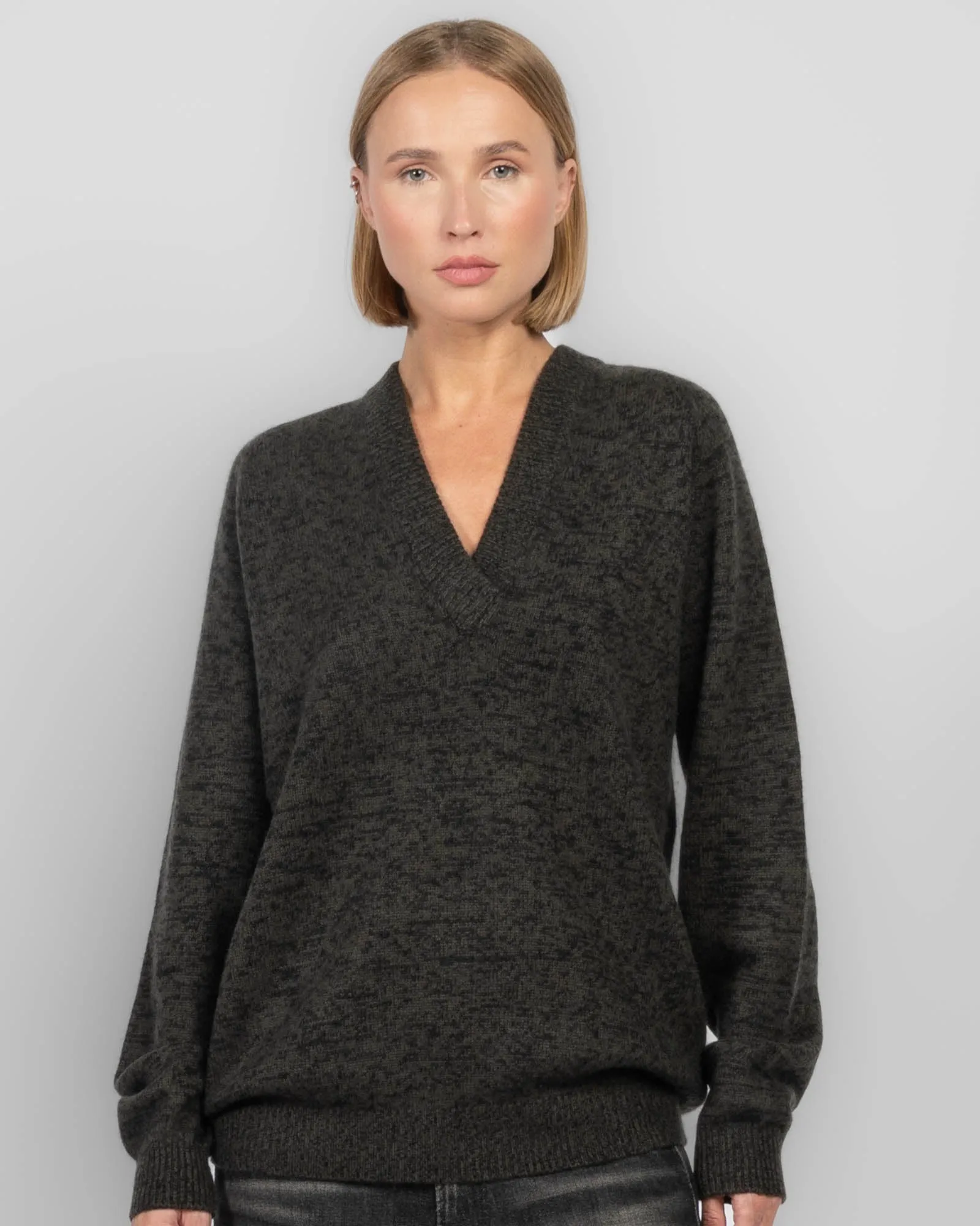 Boyfriend V-Neck Sweater sold by TNT Fashion