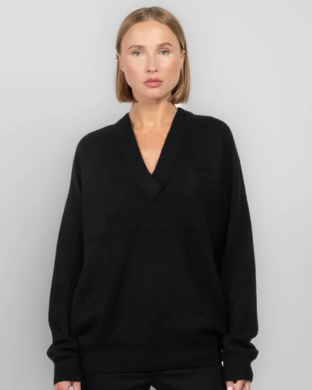 Boyfriend V-Neck Sweater sold by TNT Fashion