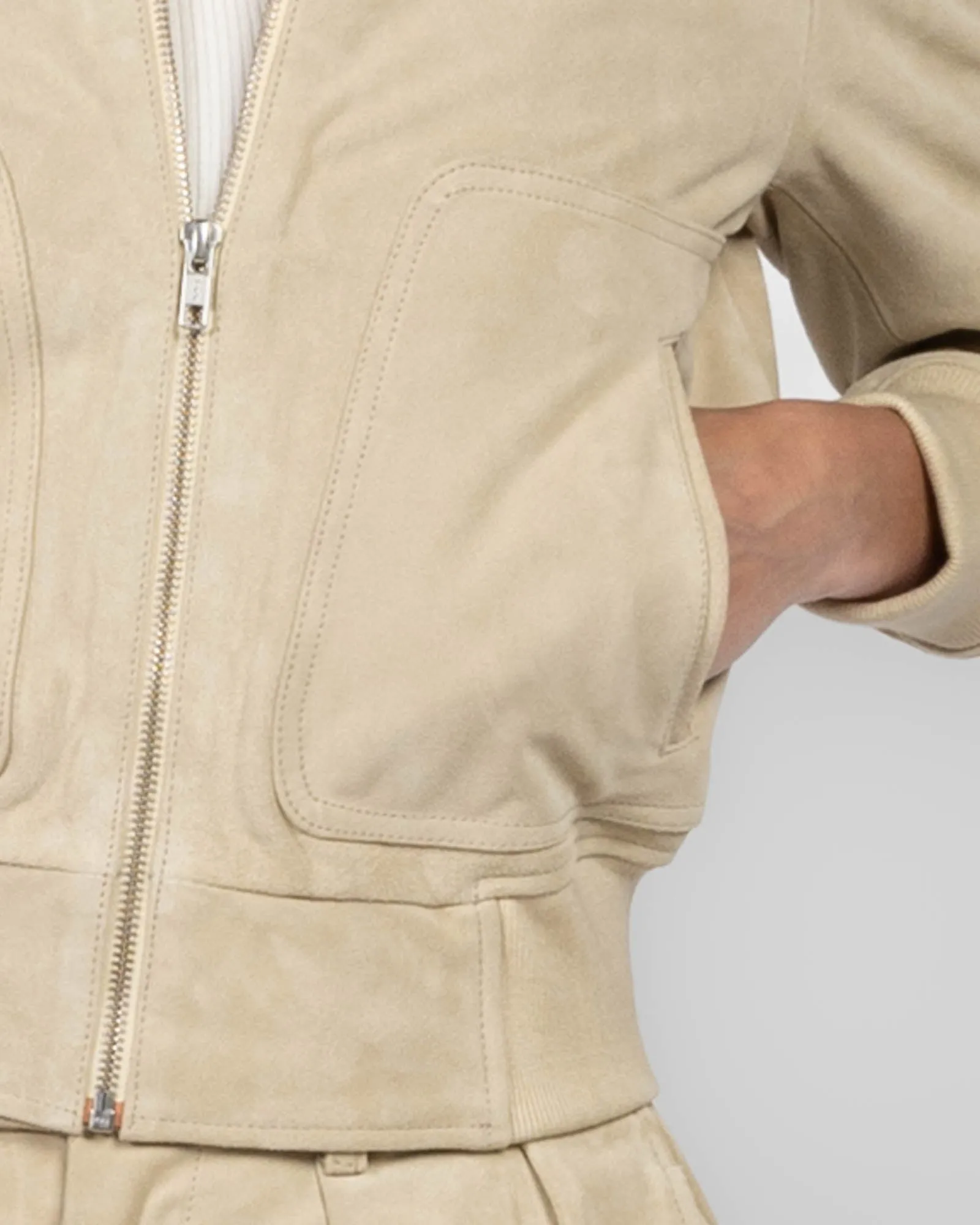 Shrunken Leather Jacket sold by TNT Fashion product image thumbnail 5