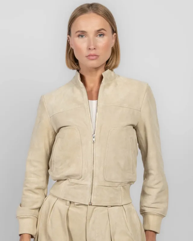 Shrunken Leather Jacket sold by TNT Fashion