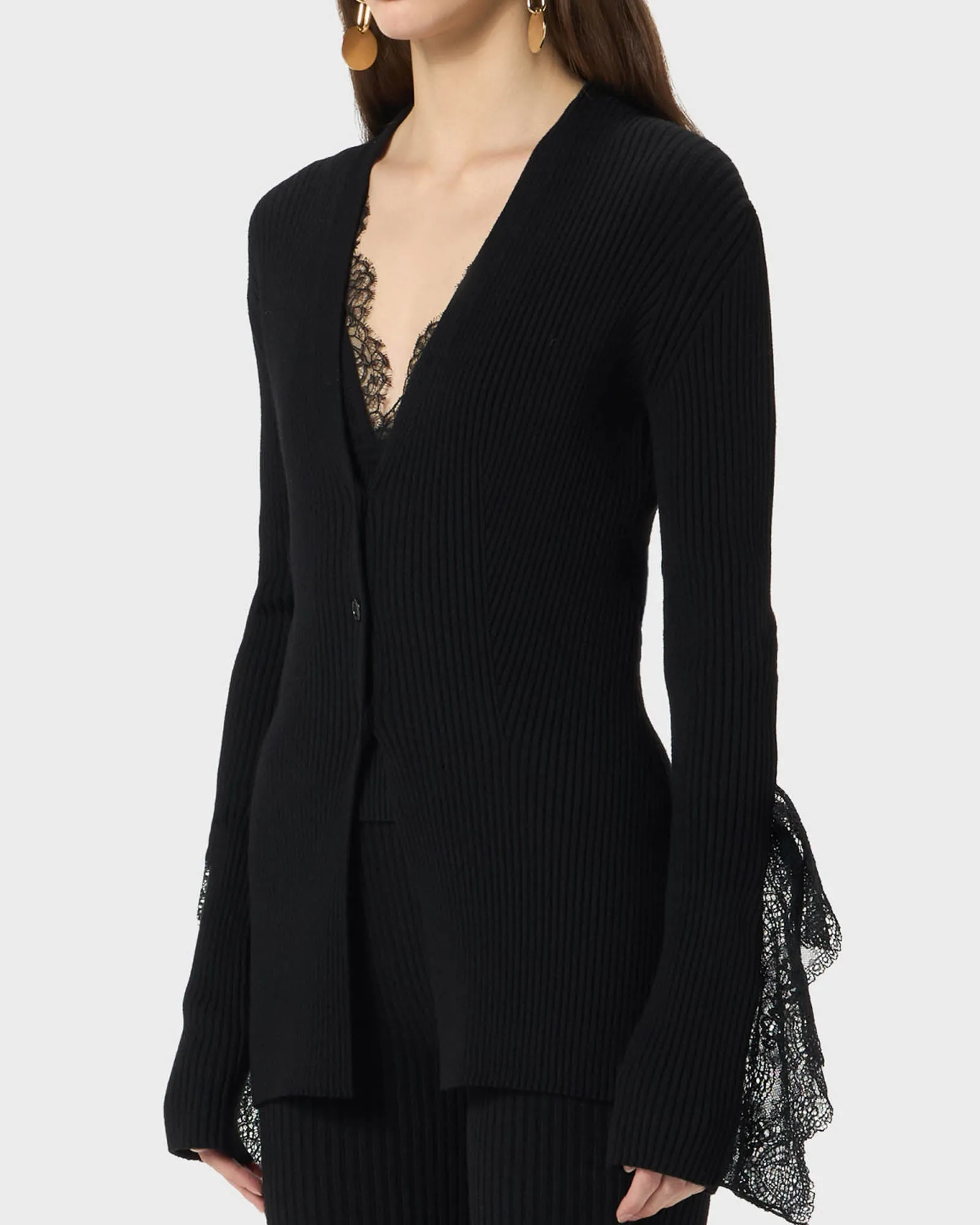 Knit Lace Cardigan sold by TNT Fashion product image thumbnail 4