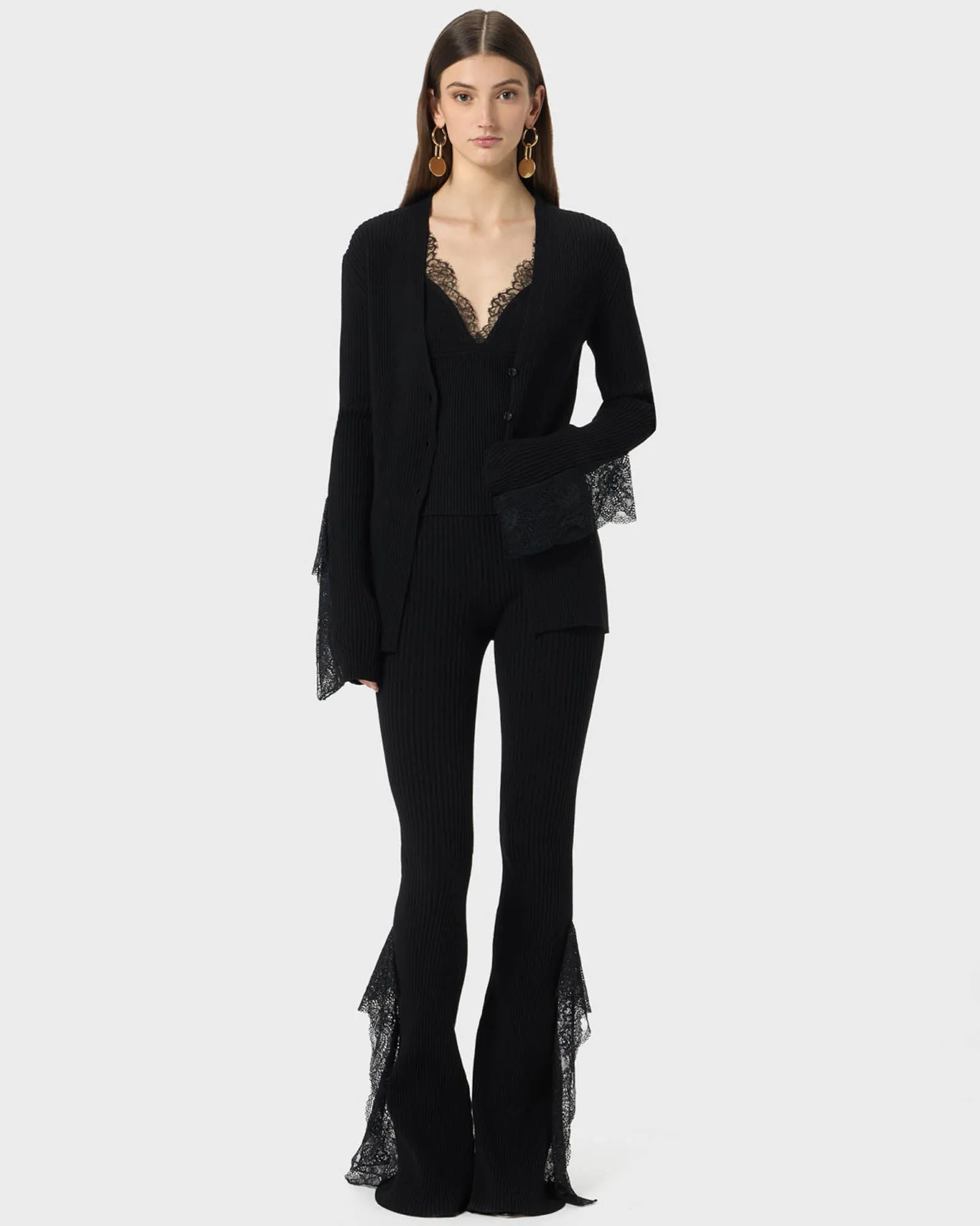 Knit Lace Cardigan sold by TNT Fashion product image thumbnail 2