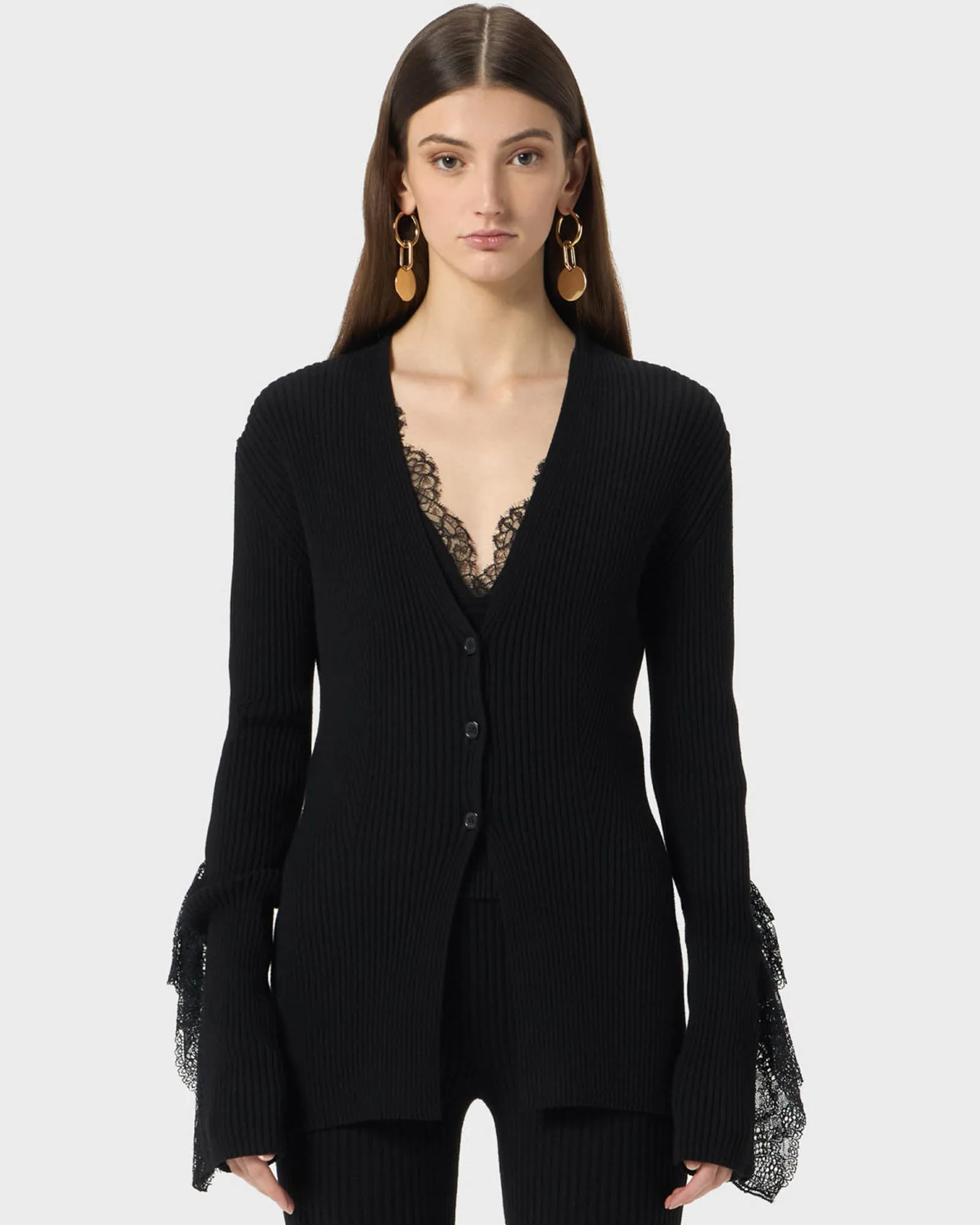 Knit Lace Cardigan sold by TNT Fashion