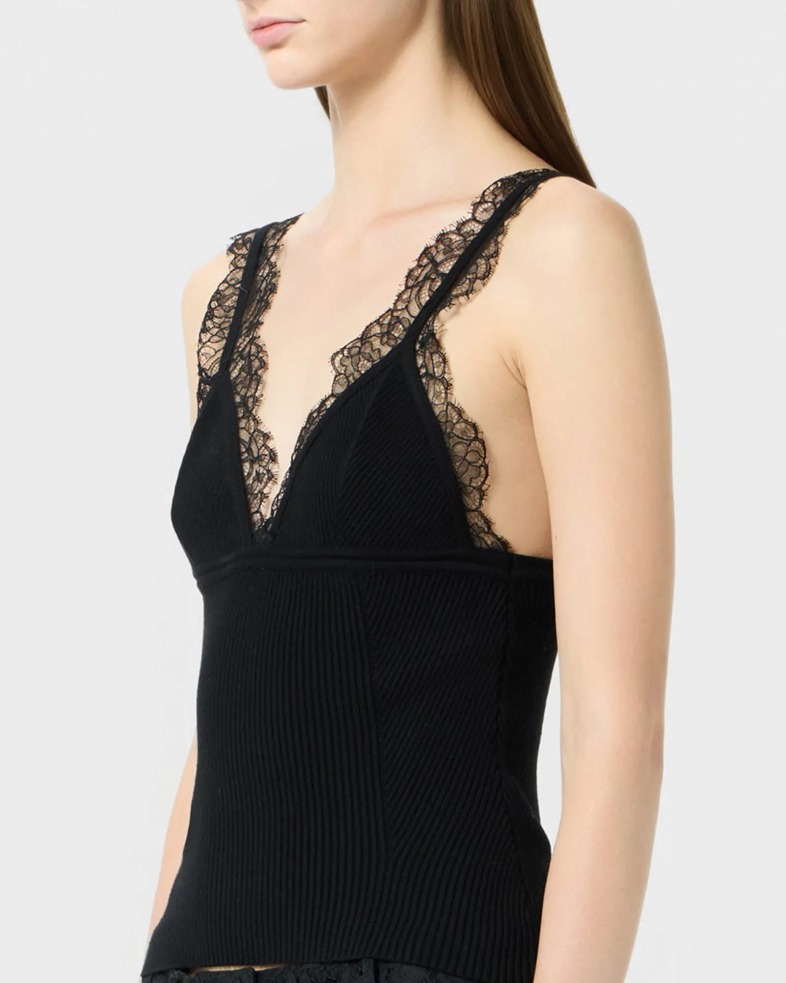 Knit Lace Top sold by TNT Fashion product image thumbnail 4