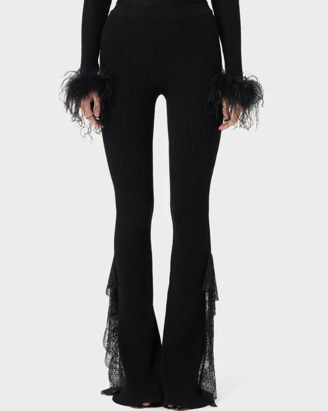 Knit Lace Pants made by Blumarine