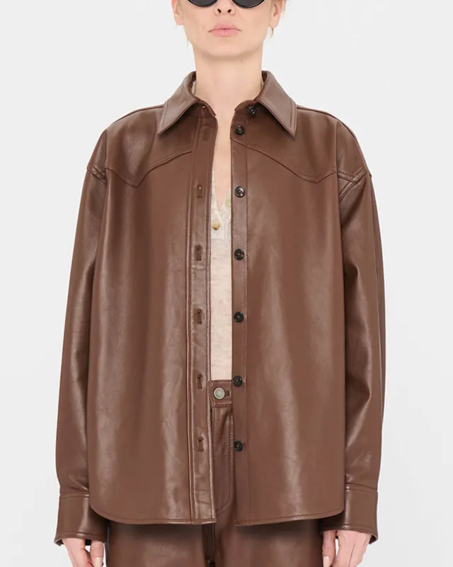 Belty Leather Jacket sold by TNT Fashion
