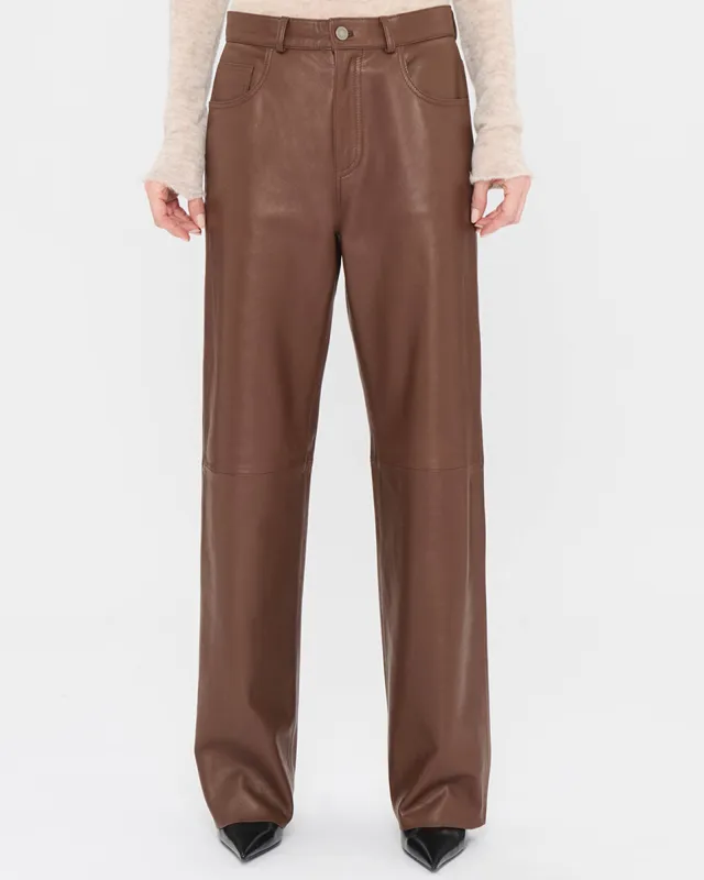 Bonnie Leather Pants sold by TNT Fashion