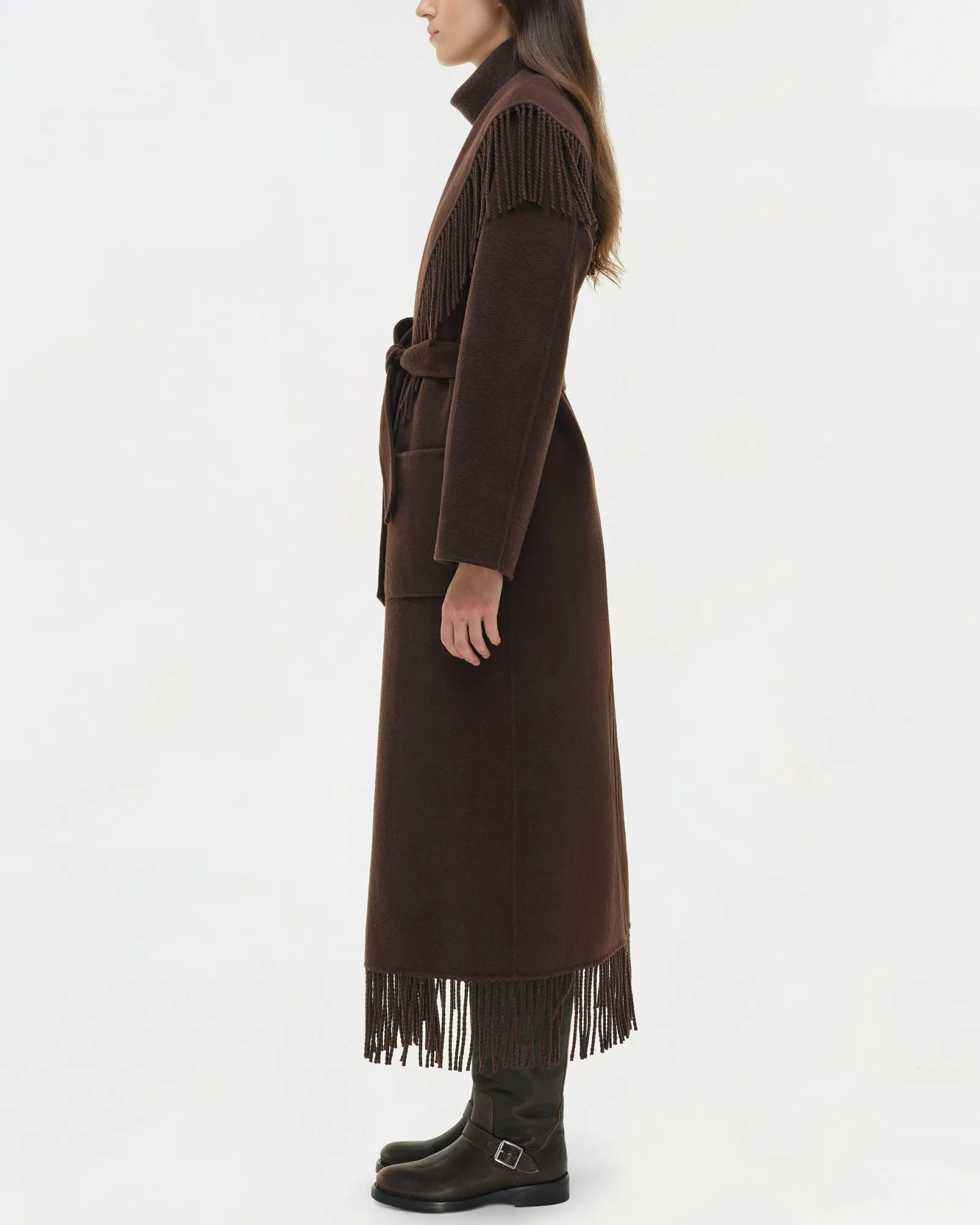 Carrie Fringe Coat sold by TNT Fashion product image thumbnail 4