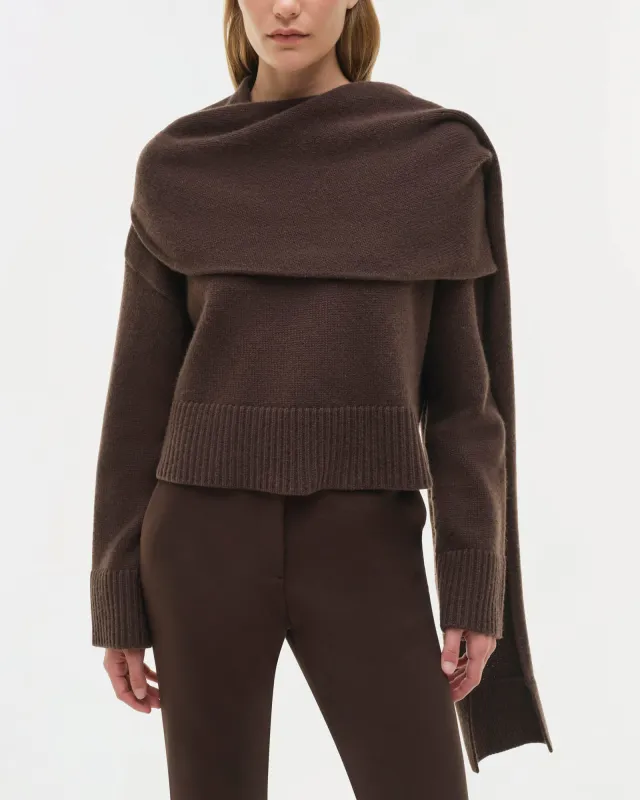 Elson Scarf Sweater sold by TNT Fashion