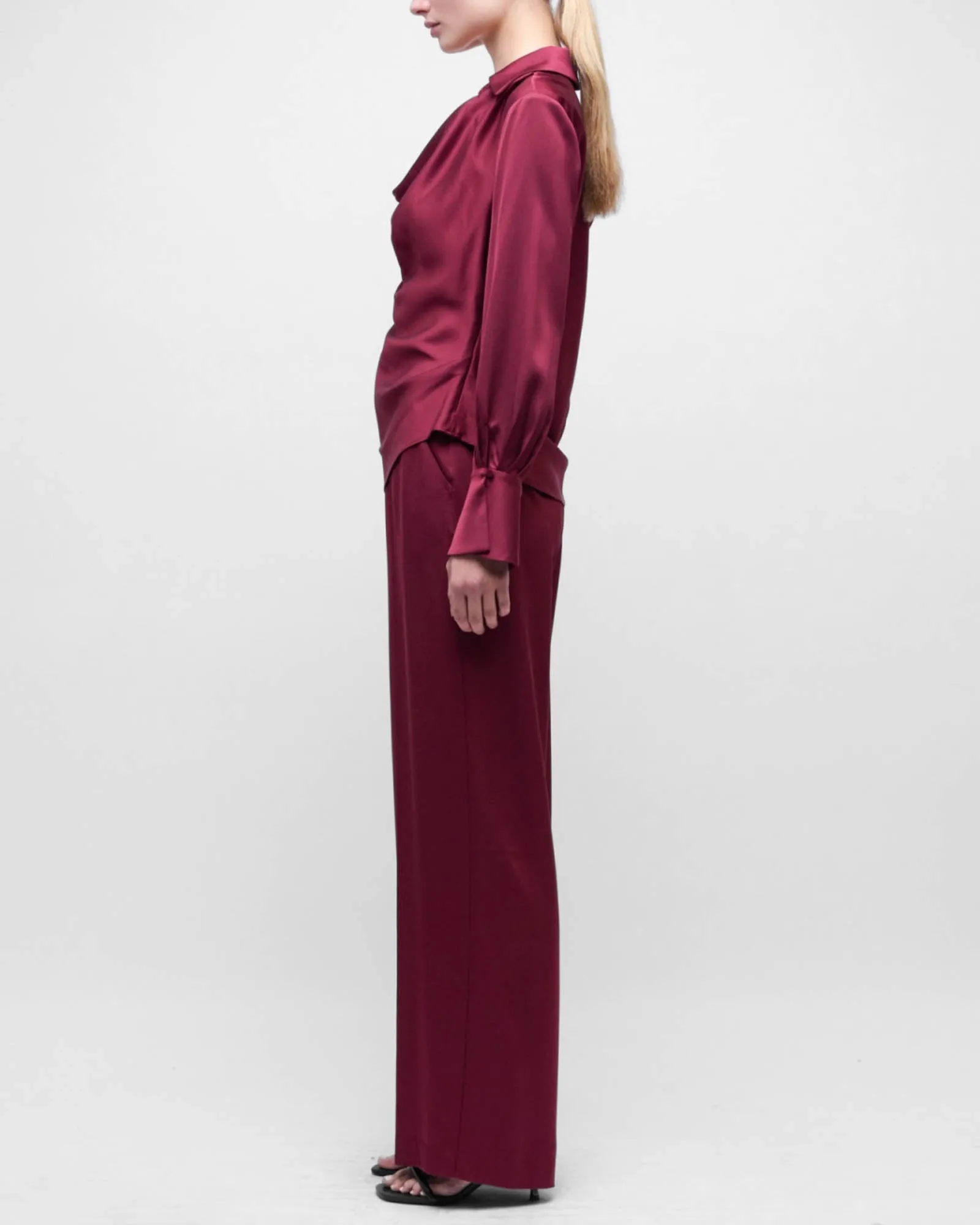 Symone Long Sleeve Cowl Top sold by TNT Fashion product image thumbnail 4