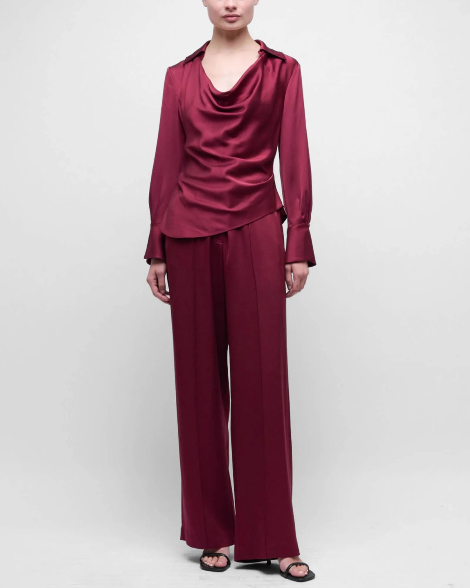 Symone Long Sleeve Cowl Top sold by TNT Fashion product image thumbnail 2