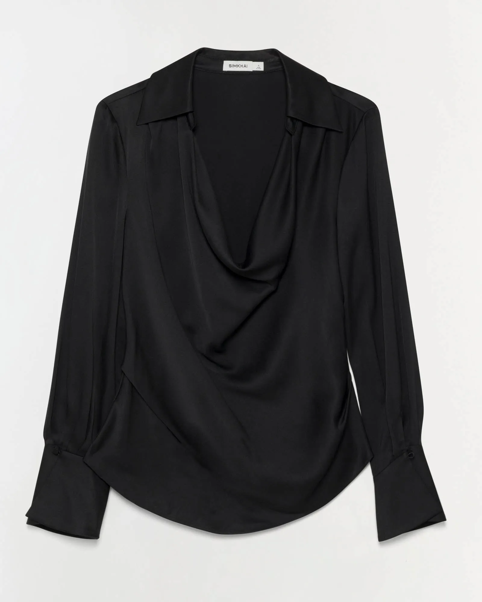Symone Long Sleeve Cowl Top sold by TNT Fashion product image thumbnail 5