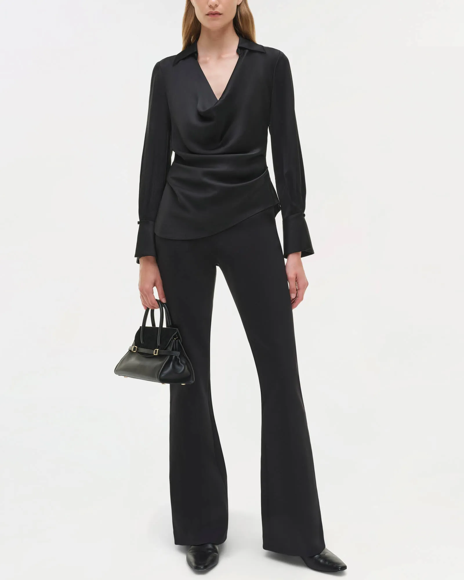 Symone Long Sleeve Cowl Top sold by TNT Fashion product image thumbnail 2