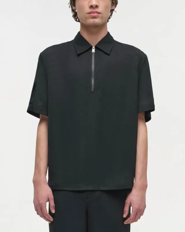 Ethan Short Sleeve Zip Sweater sold by TNT Fashion