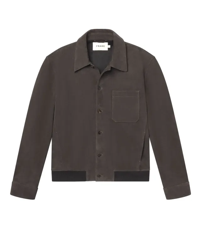 Suede Bomber Jacket sold by TNT Fashion