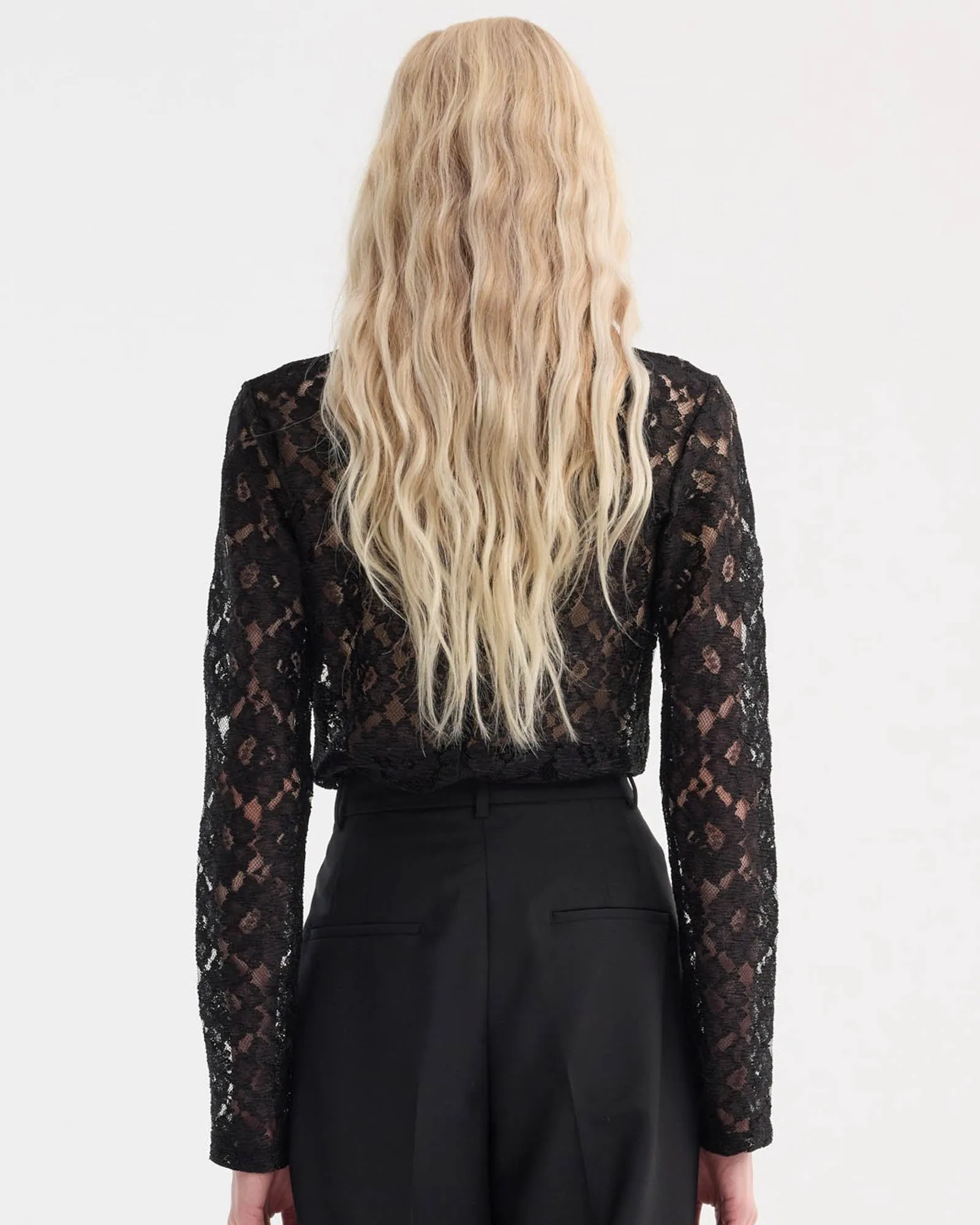 Lace Turtleneck Top sold by TNT Fashion product image thumbnail 3