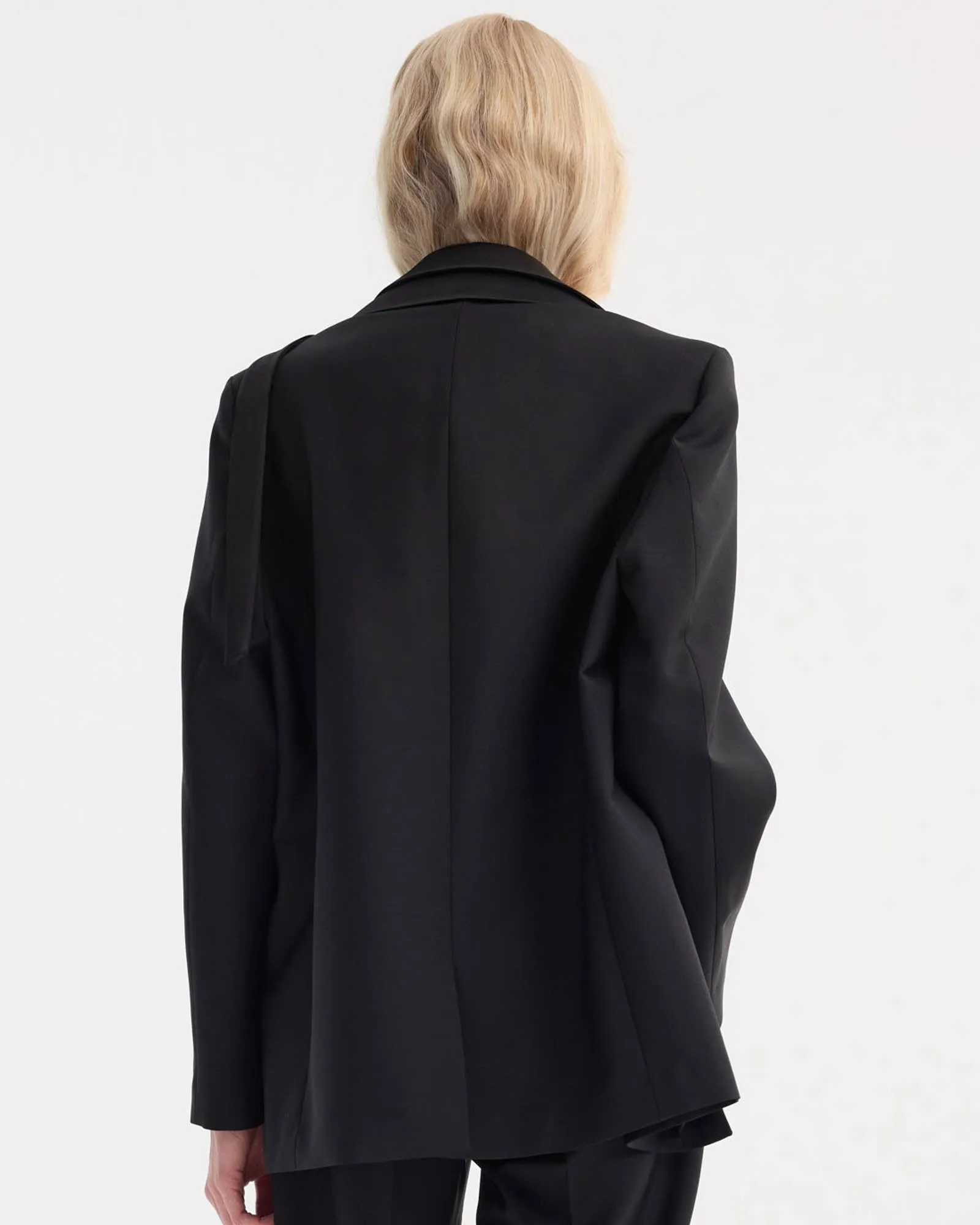 Deconstructed Satin Lapel Suit sold by TNT Fashion product image thumbnail 3