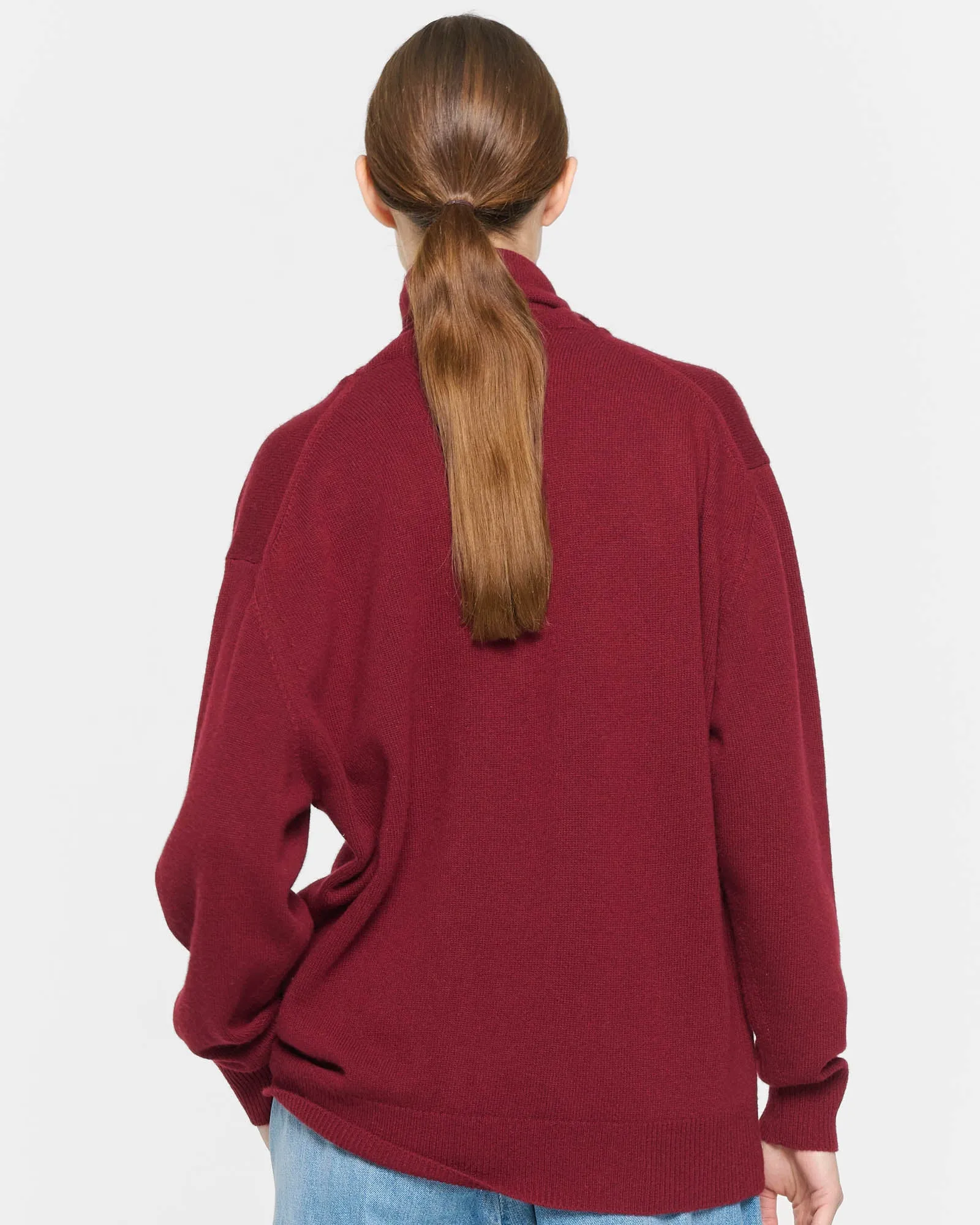 Long Sleeve Foulard Knit Top sold by TNT Fashion product image thumbnail 3