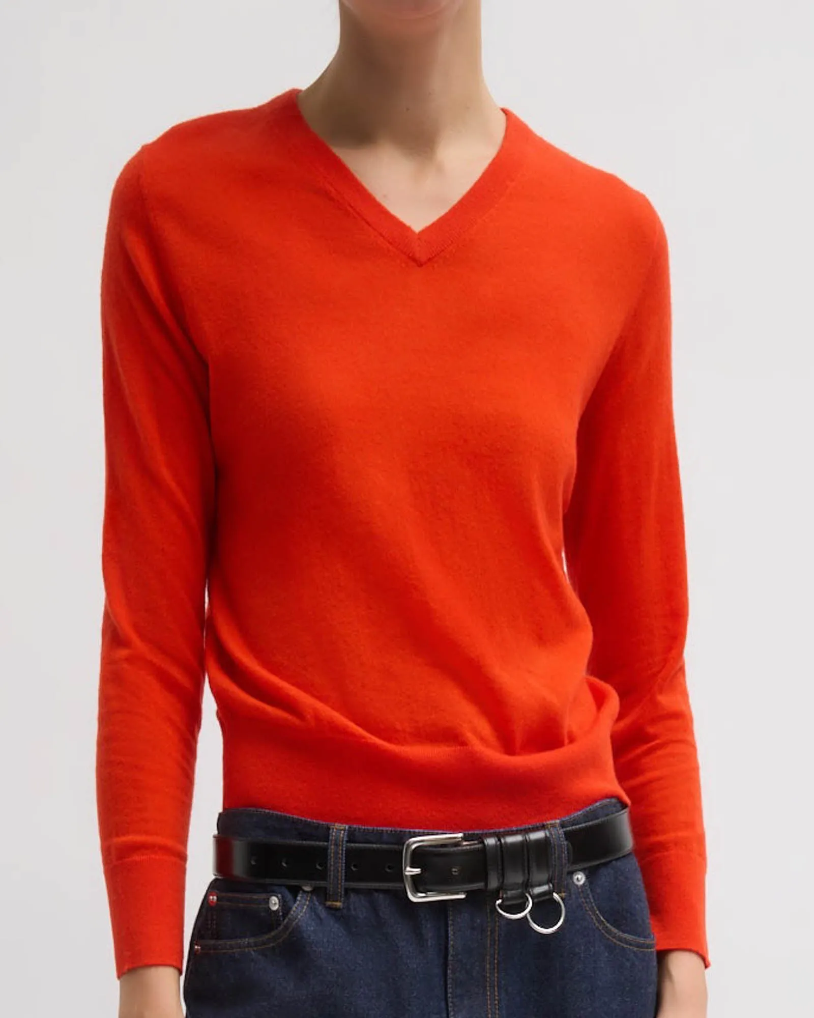 Skinline V-Neck Sweater sold by TNT Fashion