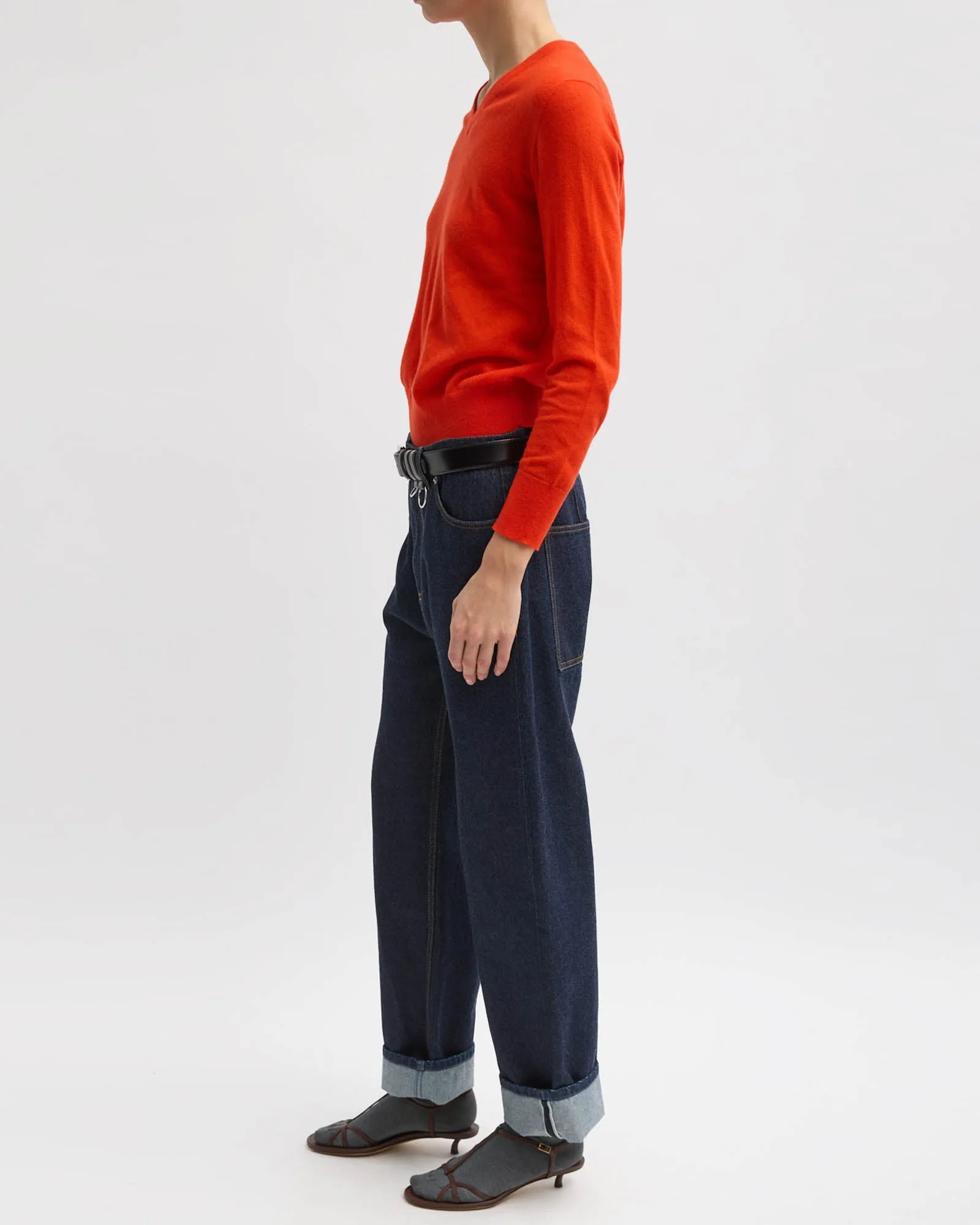 Skinline V-Neck Sweater sold by TNT Fashion product image thumbnail 4