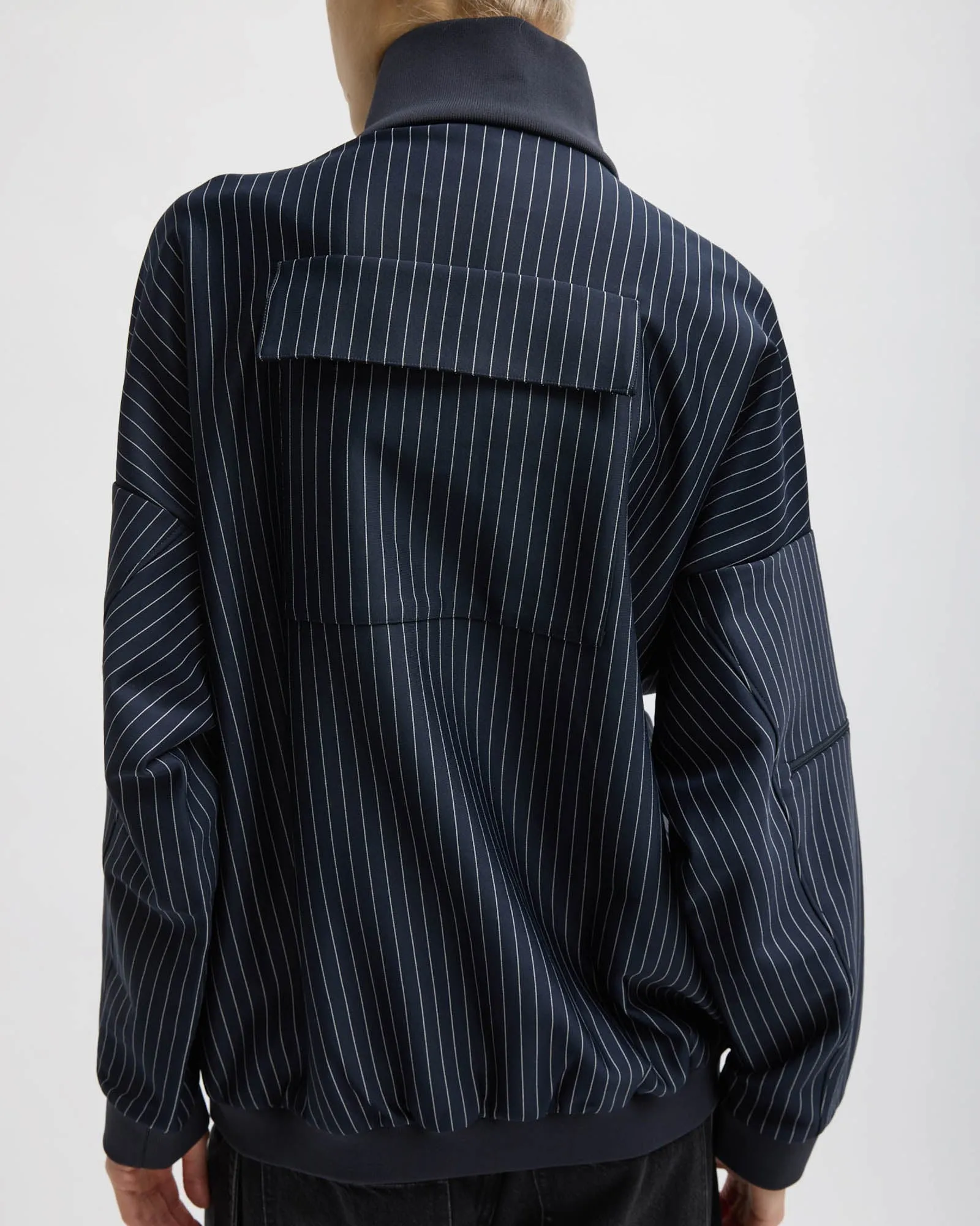 Pinstripe Track Jacket sold by TNT Fashion product image thumbnail 3