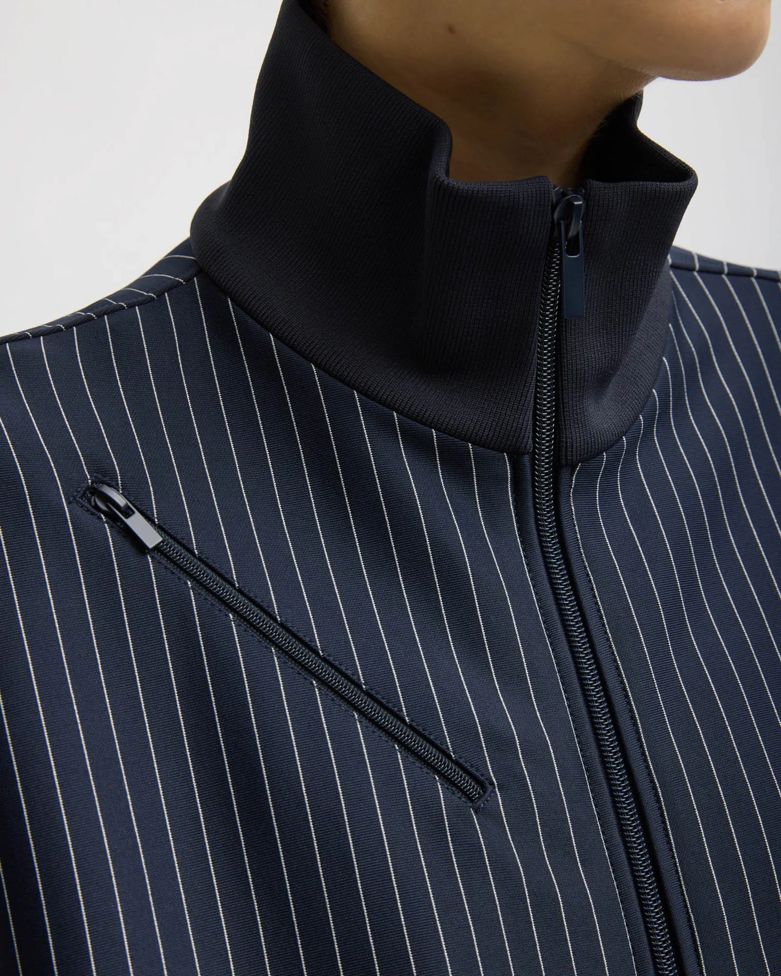 Pinstripe Track Jacket sold by TNT Fashion product image thumbnail 5