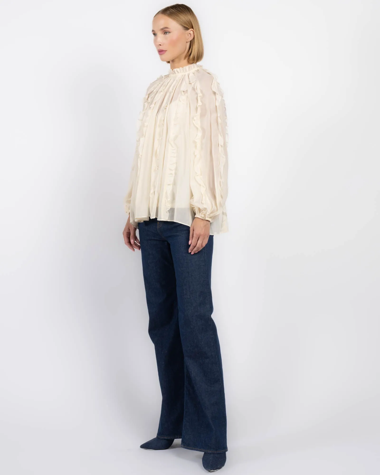 Frill Billow Top sold by TNT Fashion product image thumbnail 4