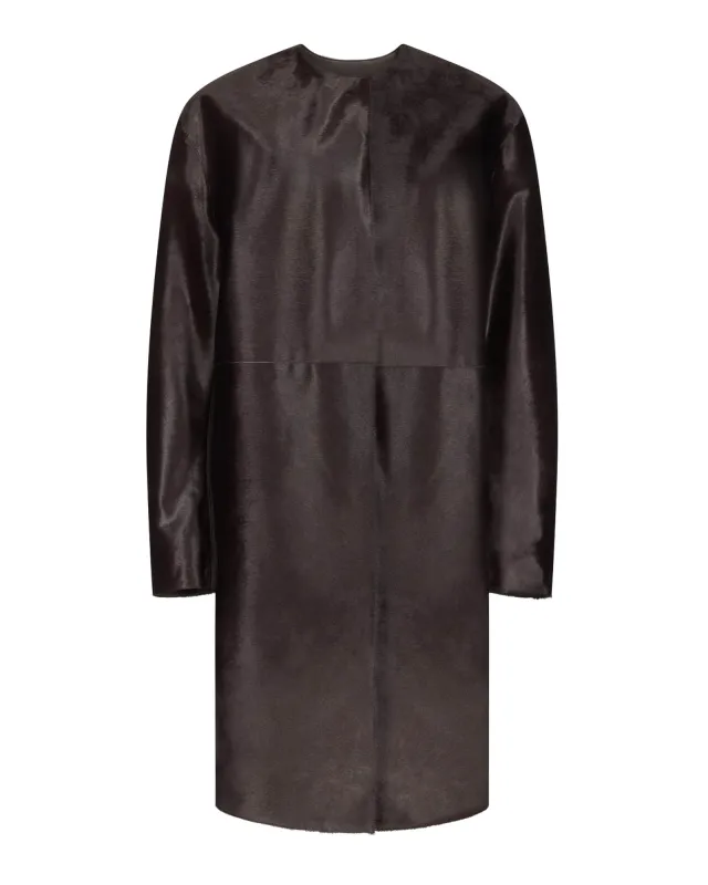 Calfskin Coat made by Loulou De Saison