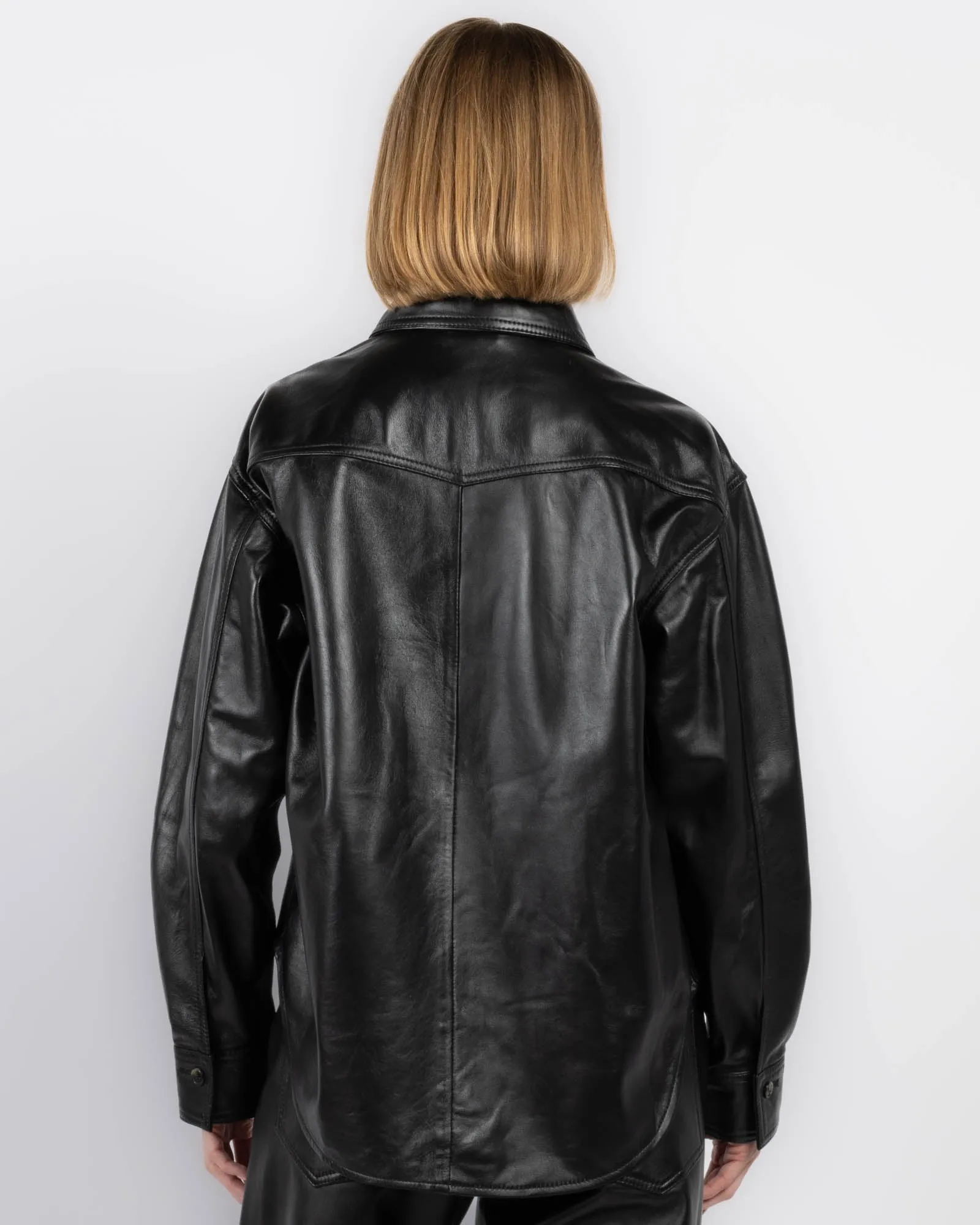 Belty Leather Jacket sold by TNT Fashion product image thumbnail 3