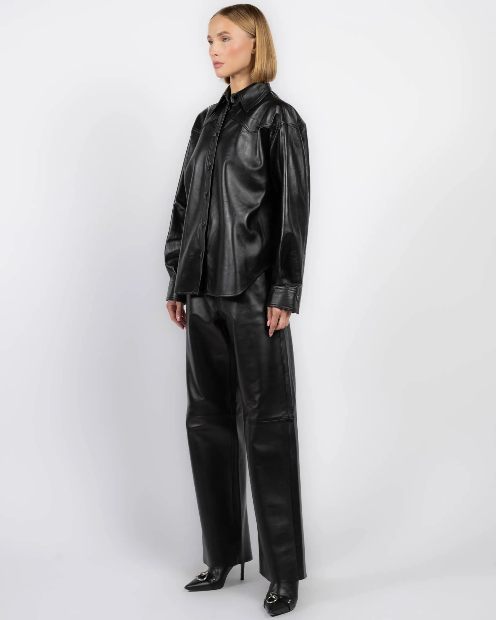 Belty Leather Jacket sold by TNT Fashion product image thumbnail 5