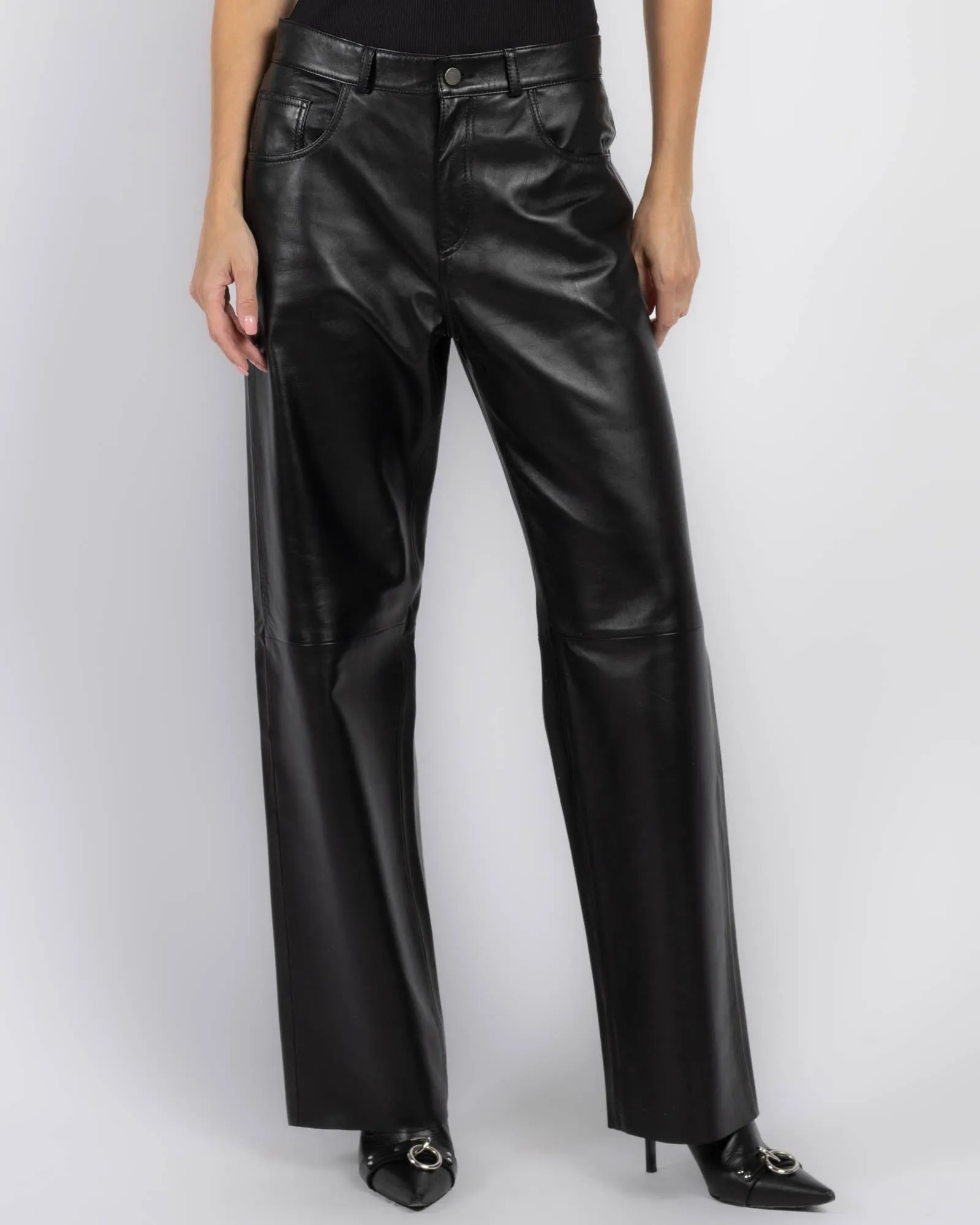 Bonnie Leather Pants sold by TNT Fashion