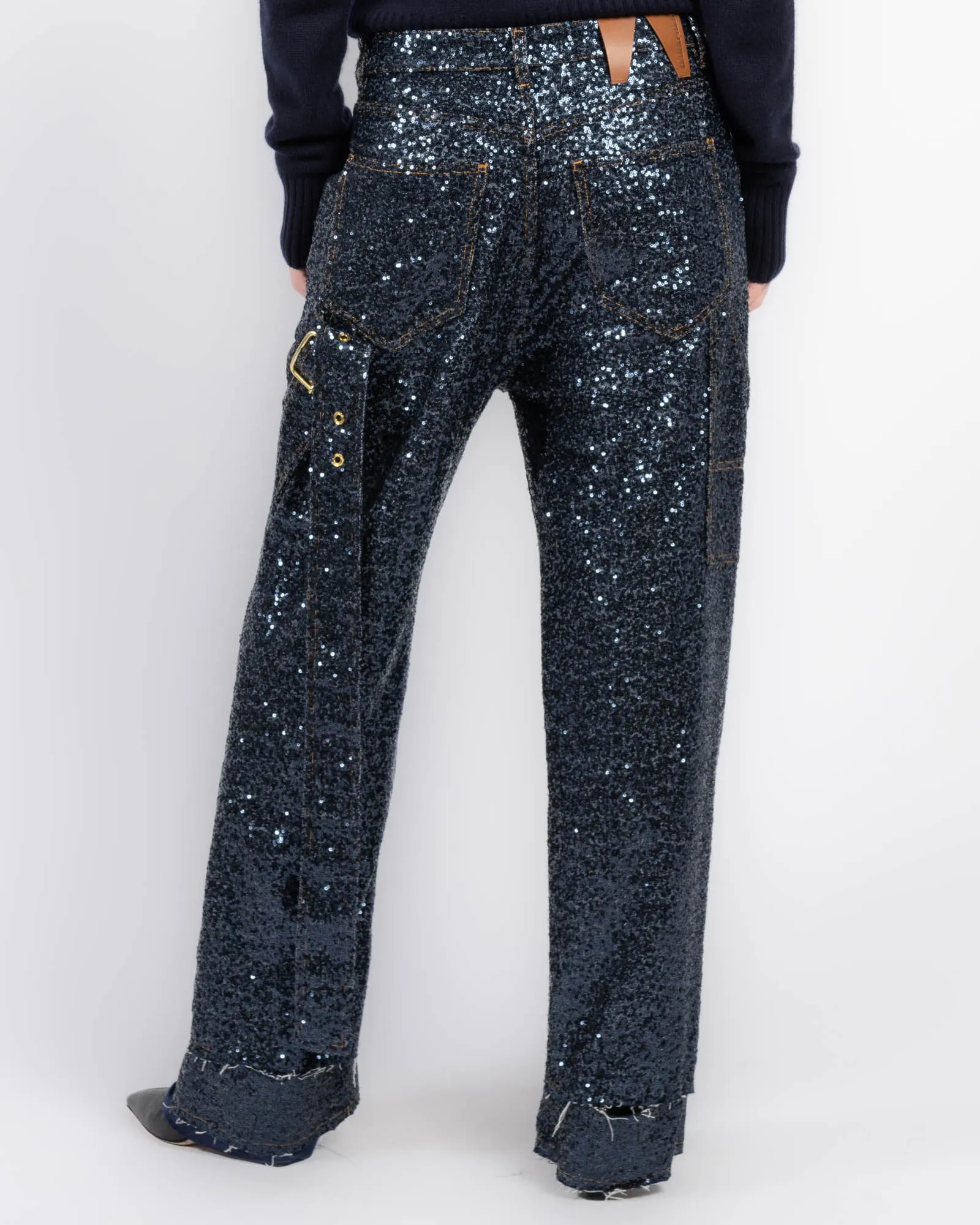 Lisa Pailettes Denim Jeans sold by TNT Fashion product image thumbnail 3