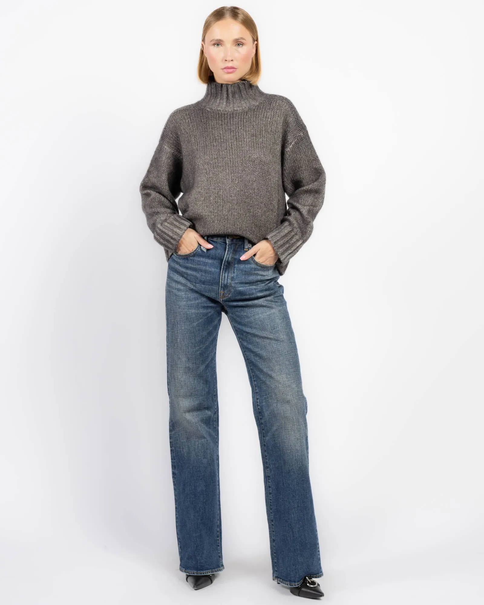 Link Stitch Mock Sweater sold by TNT Fashion product image thumbnail 2