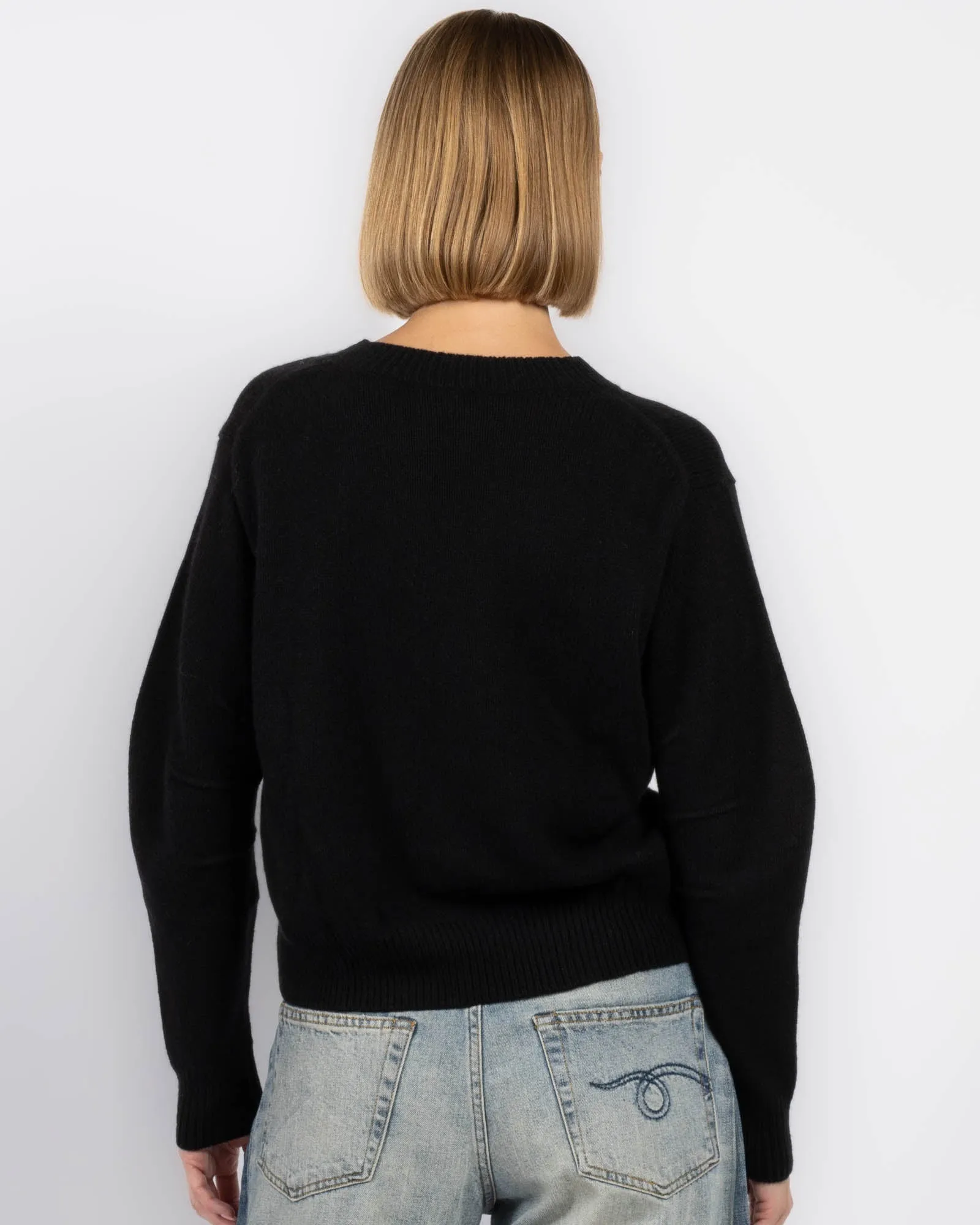 Hi-Lo Pleat Sleeve Crewneck sold by TNT Fashion product image thumbnail 3