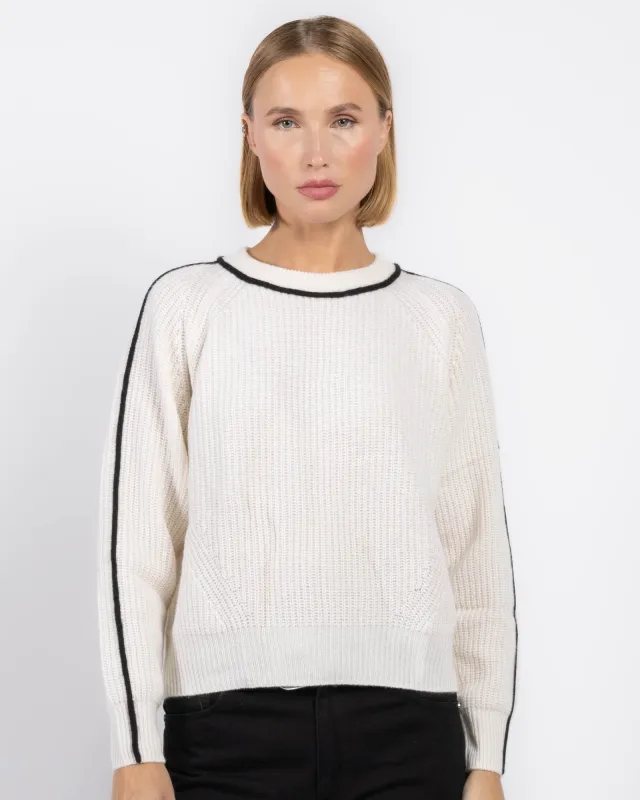 Shaker Piping Sweater sold by TNT Fashion