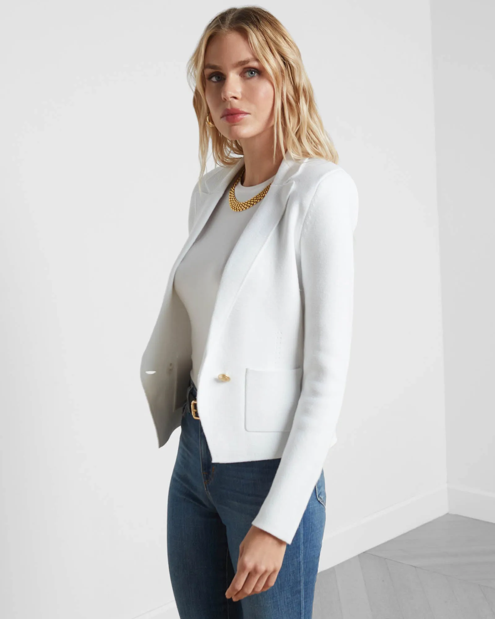 Sofia Knit Blazer sold by TNT Fashion product image thumbnail 4