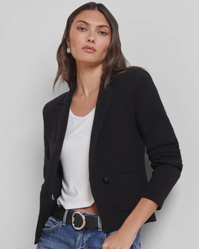 Sofia Knit Blazer sold by TNT Fashion