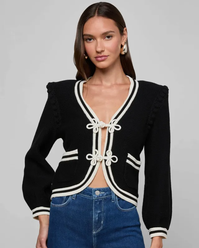 Kaito Trim Cardigan sold by TNT Fashion