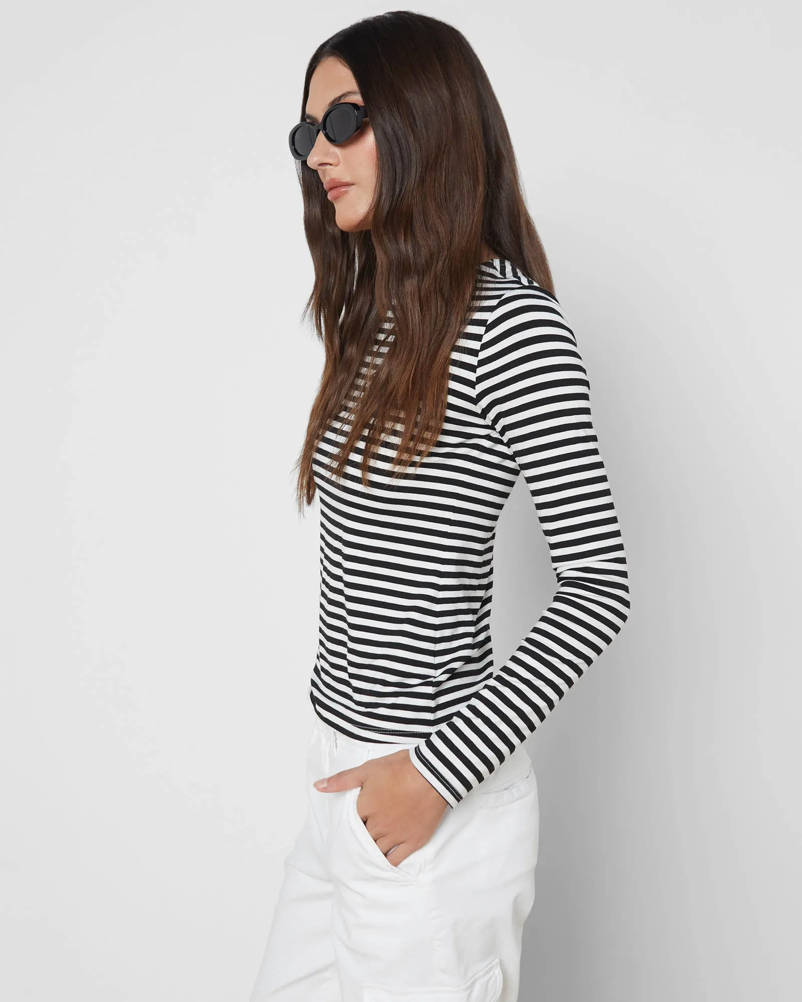 Tess Stripe Long Sleeve sold by TNT Fashion product image thumbnail 4