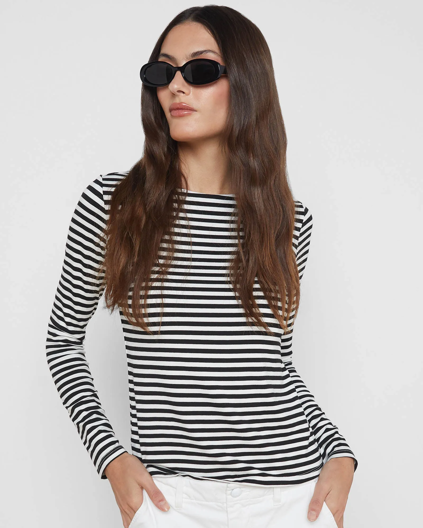 Tess Stripe Long Sleeve sold by TNT Fashion
