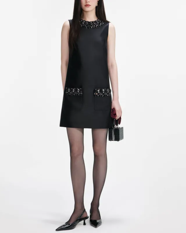 Trim Mini Dress sold by TNT Fashion